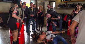 Public Disgrace invites you to browse their xxx photos with Steve Holmes, Oliver Pina, Melody Petite, Mistress Minerva in bdsm session