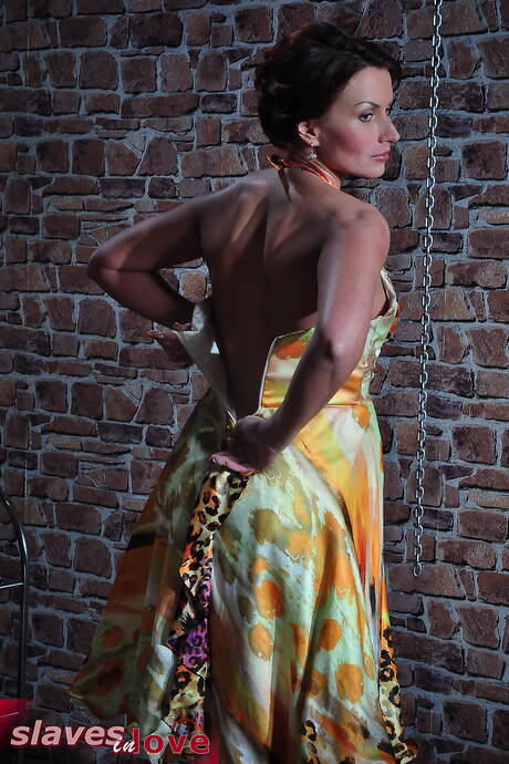 Slaves In Love pics collection featuring graceful woman in kinky bdsm session